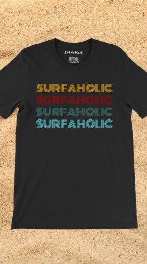 Surfaholic Retro T-shirt